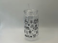 Black Bookish Tumbler