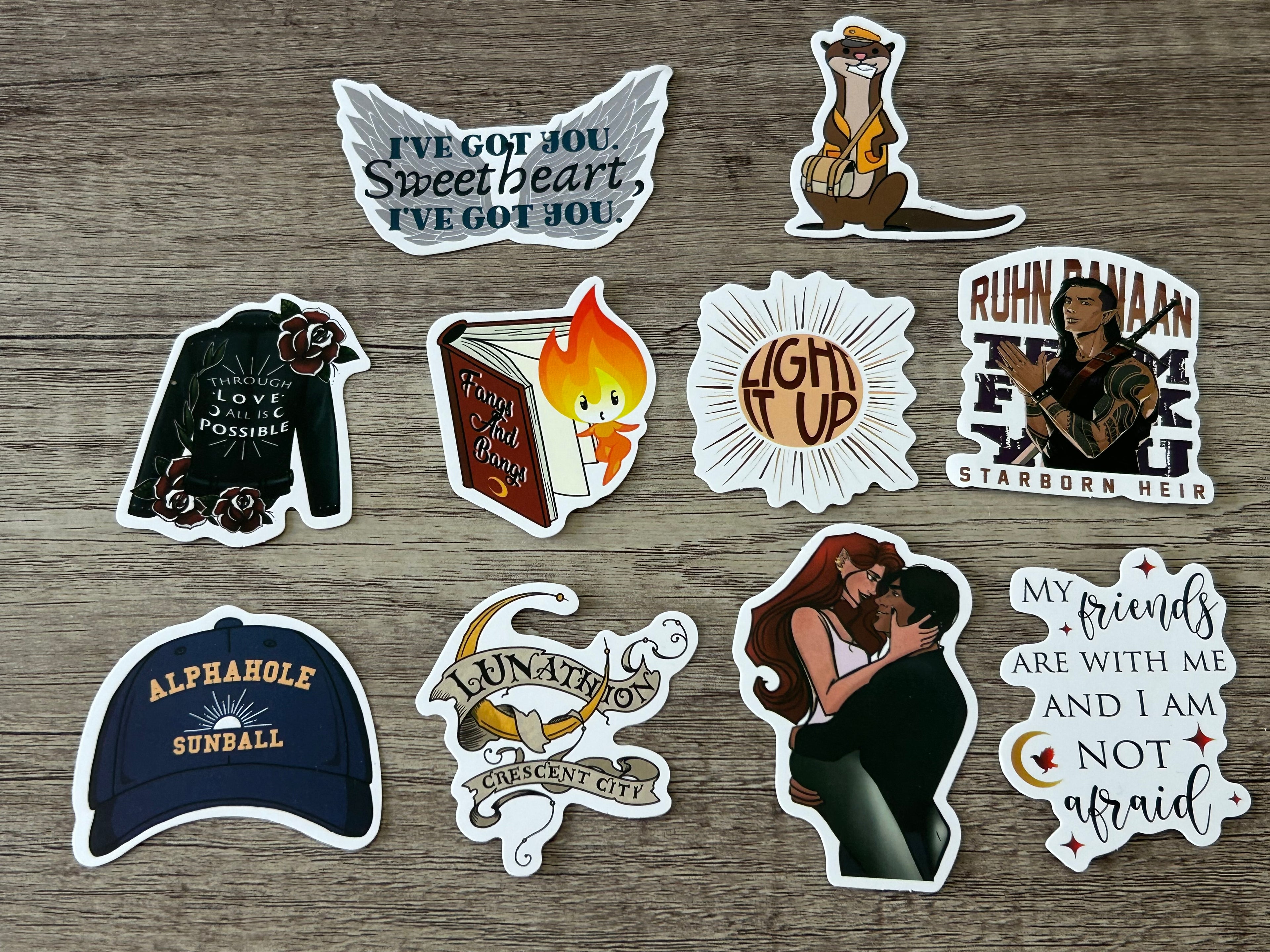 Crescent City Sticker Bundle