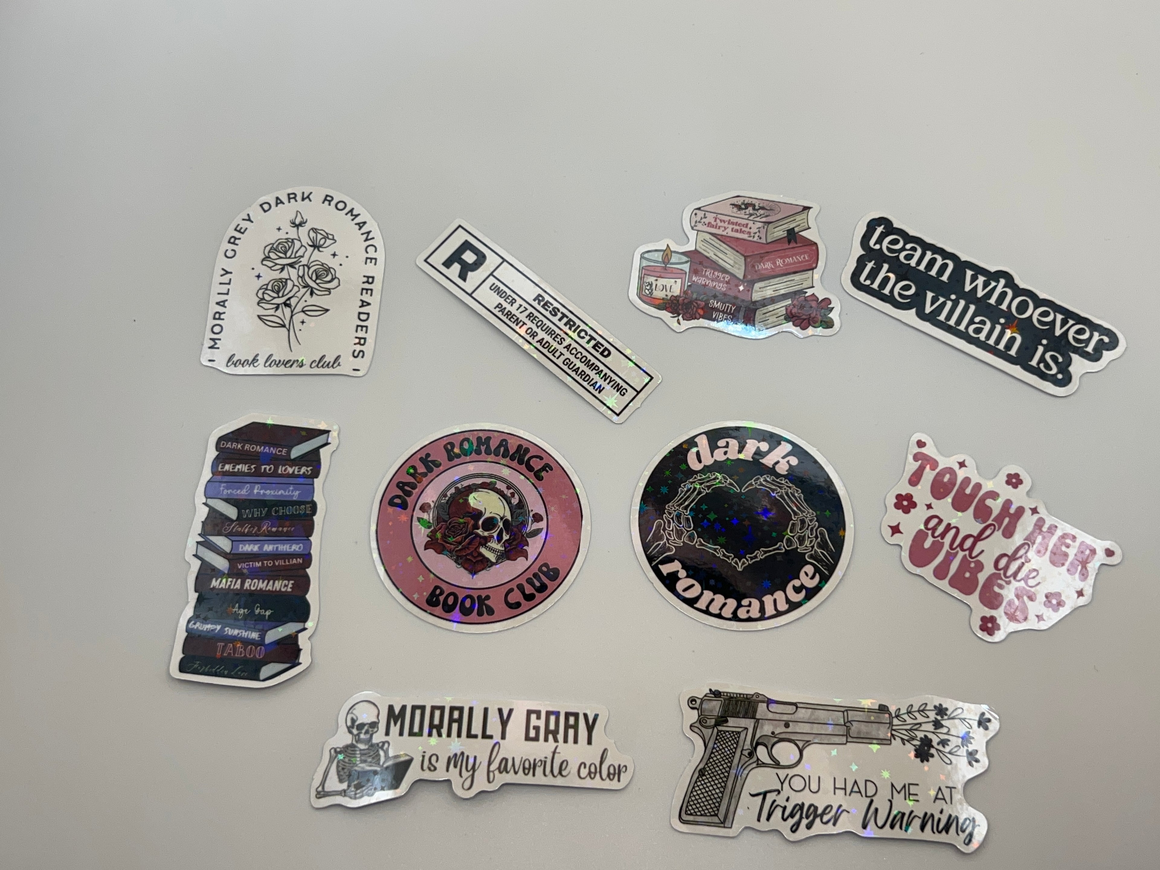 Dark Romance Sticker Bundle