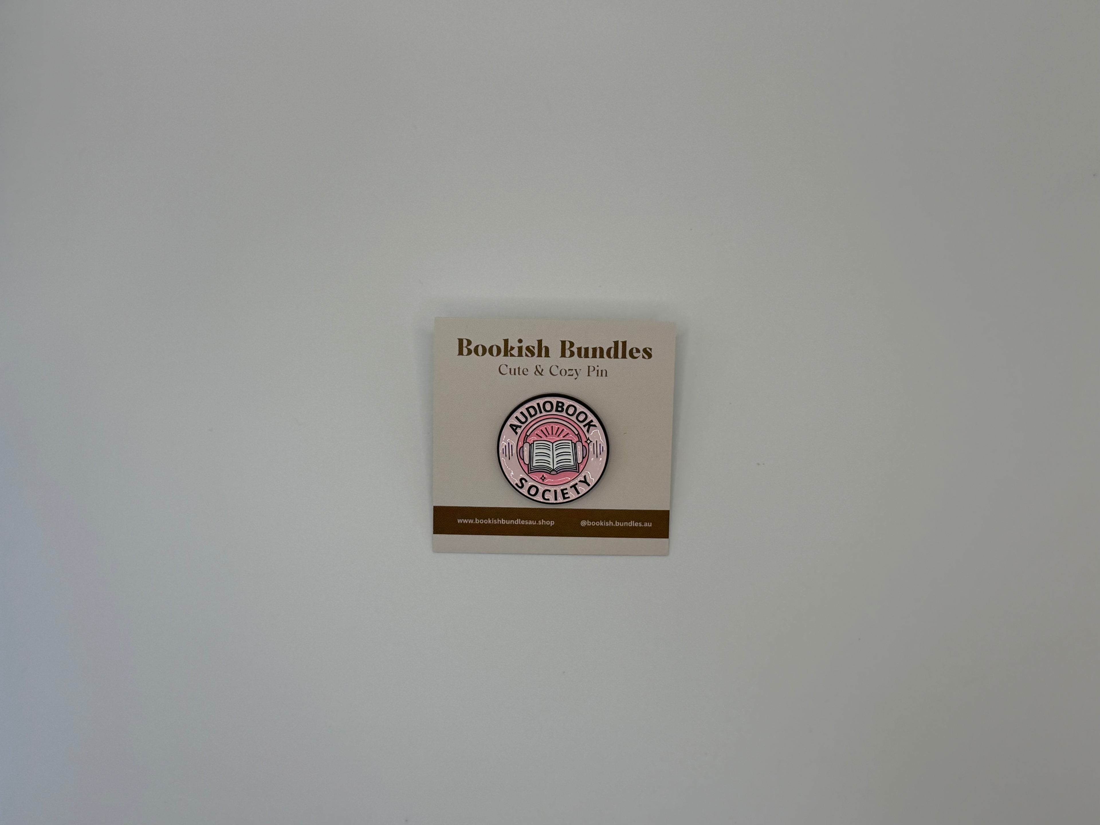 Audiobook Society Pin