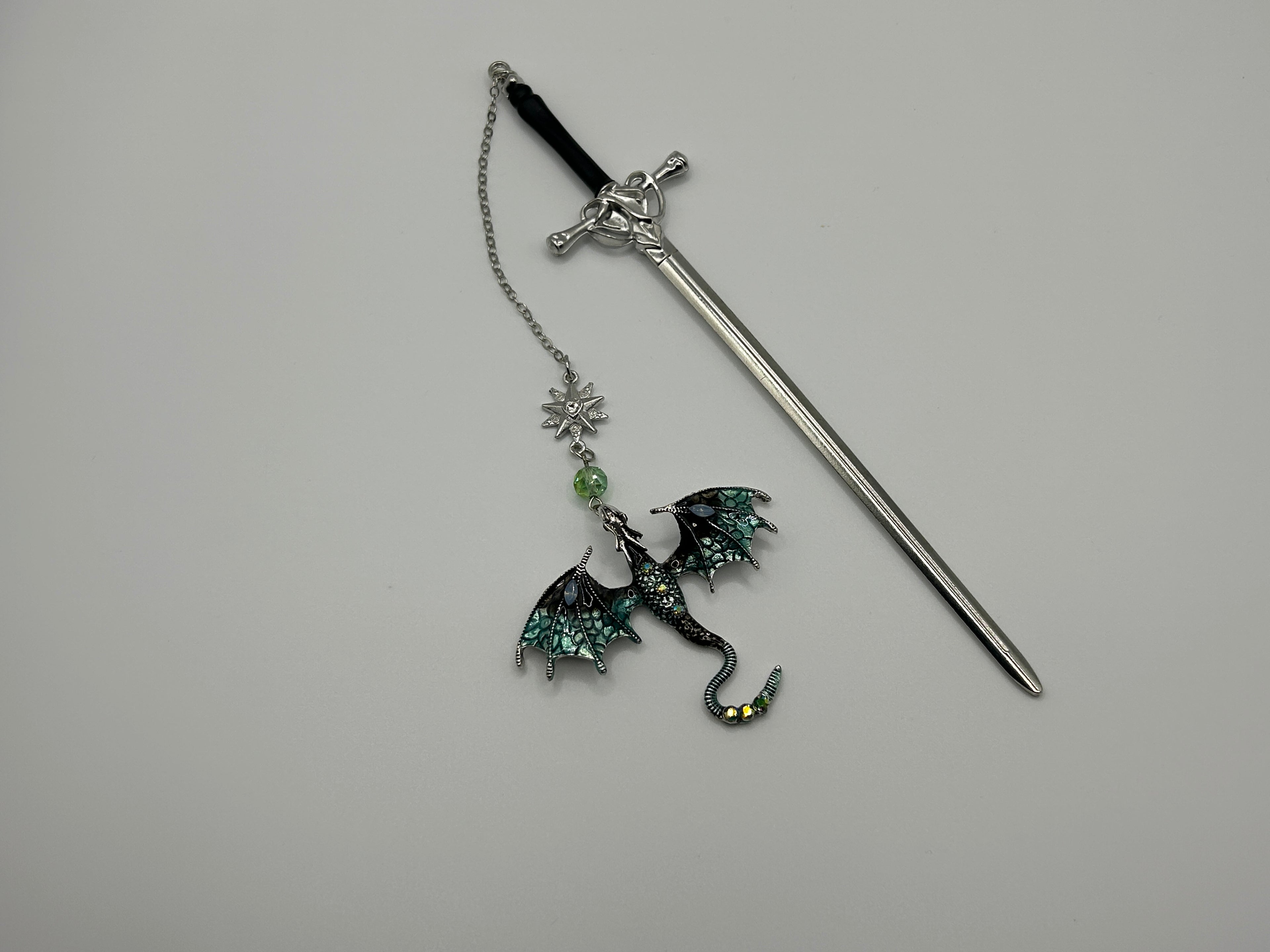 Blue Dragon Sword Bookmark
