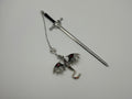 Black Dragon Sword Bookmark