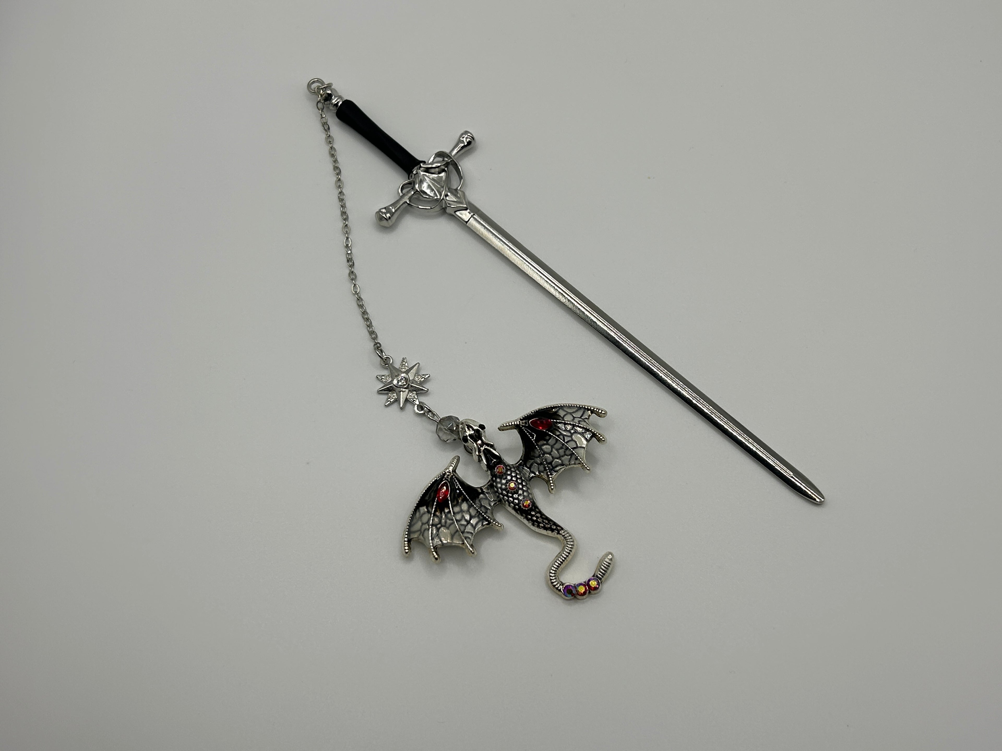 Black Dragon Sword Bookmark