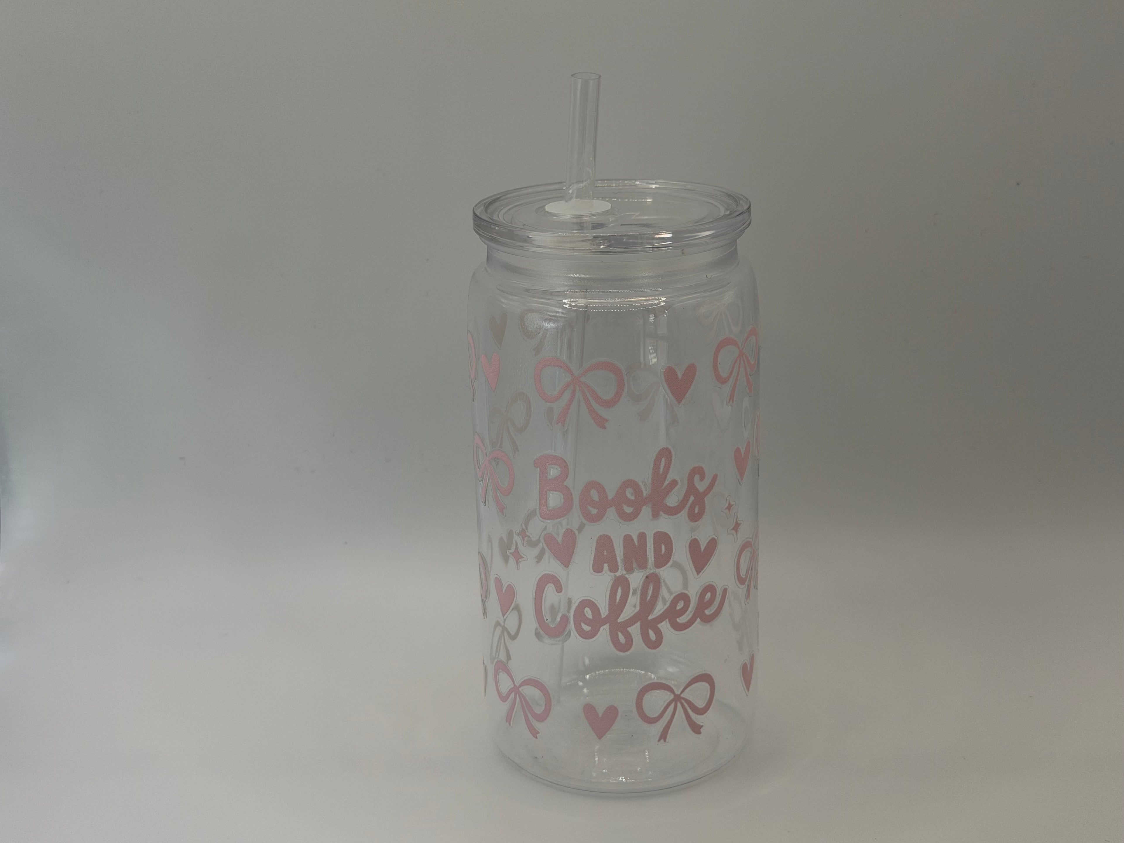 Books And Coffee Tumbler
