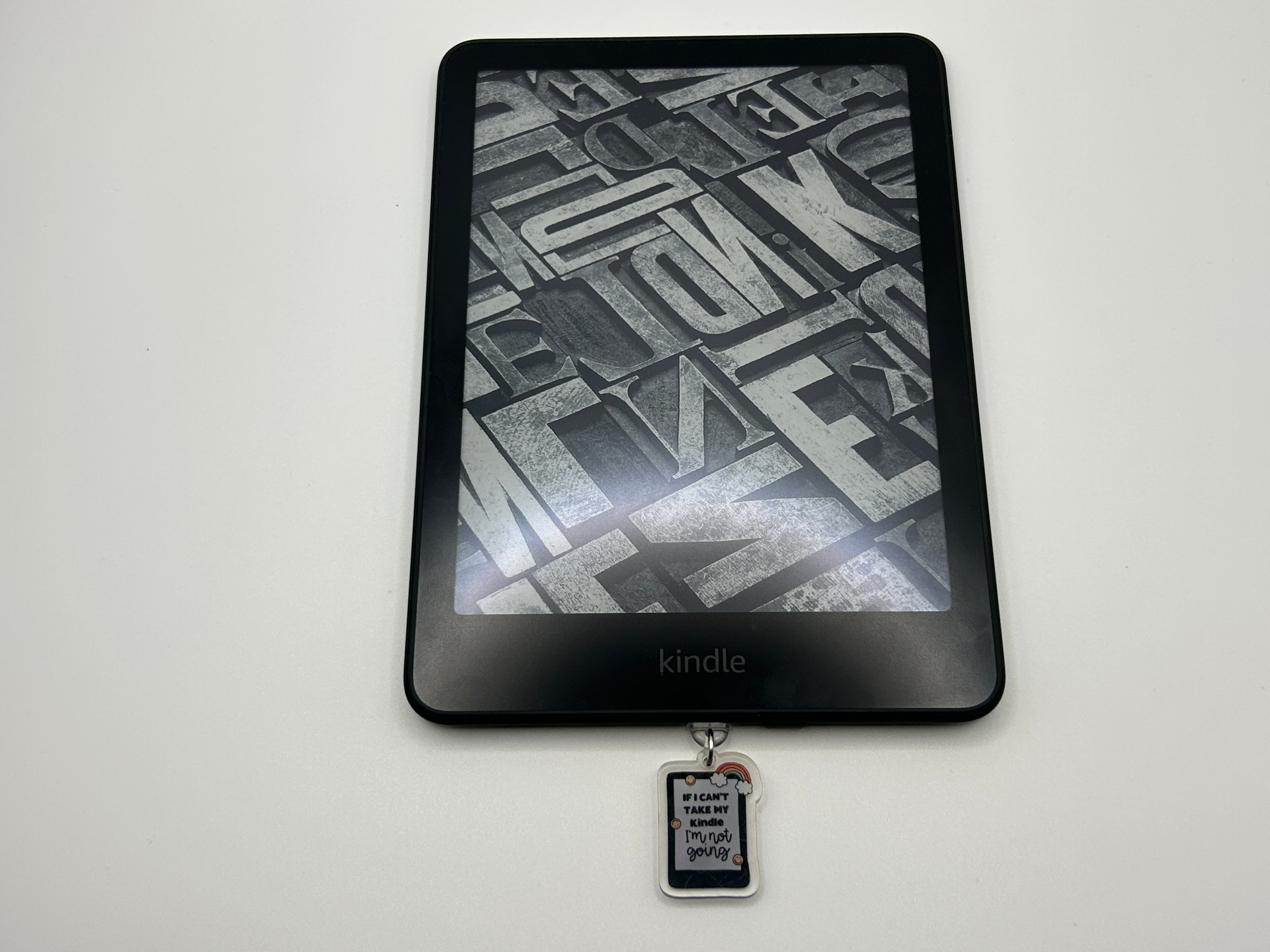 If I Can’t Take My Kindle I’m Not Going Dust Plug Charm