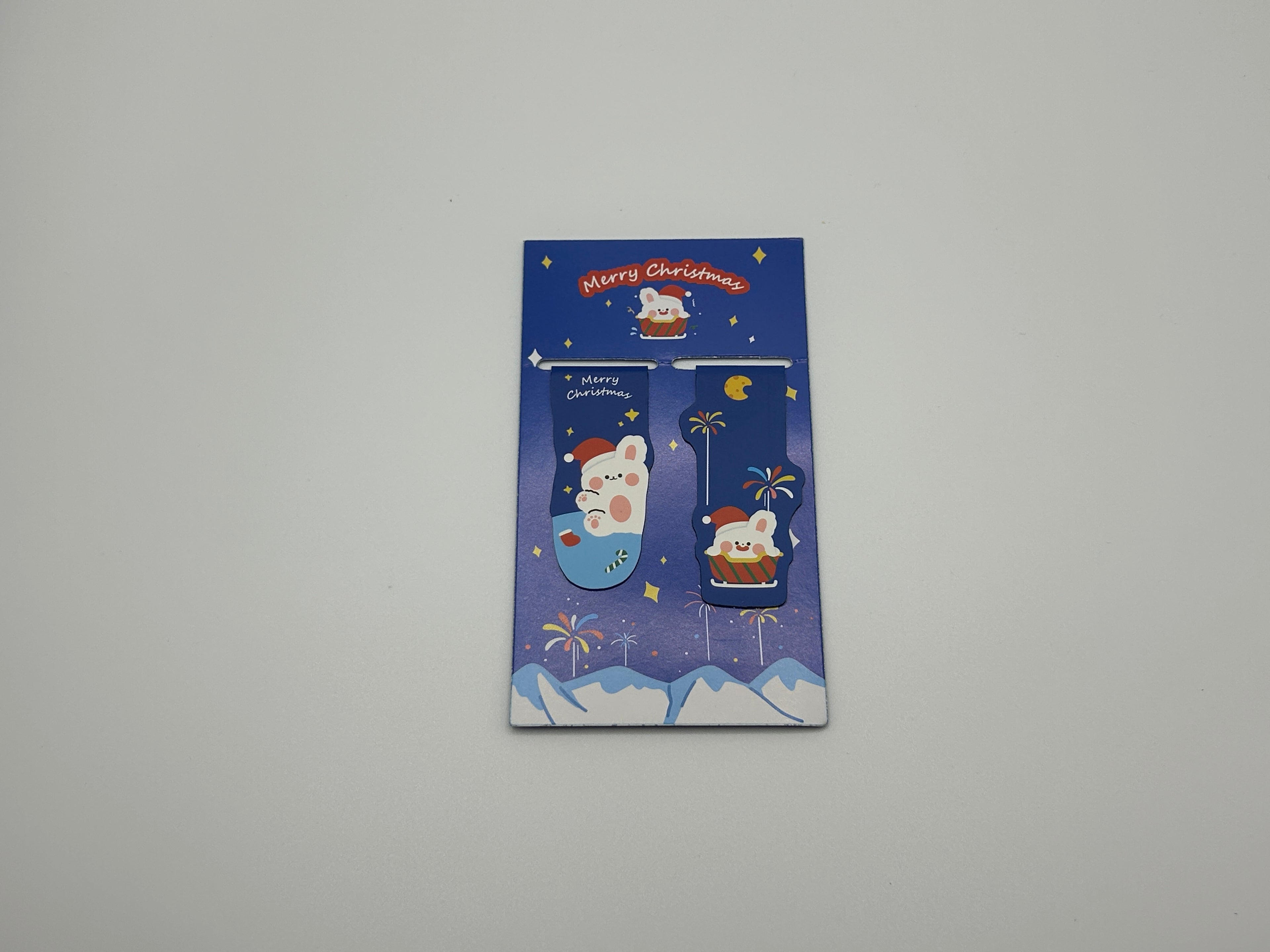 Christmas Magnetic Bookmark Set
