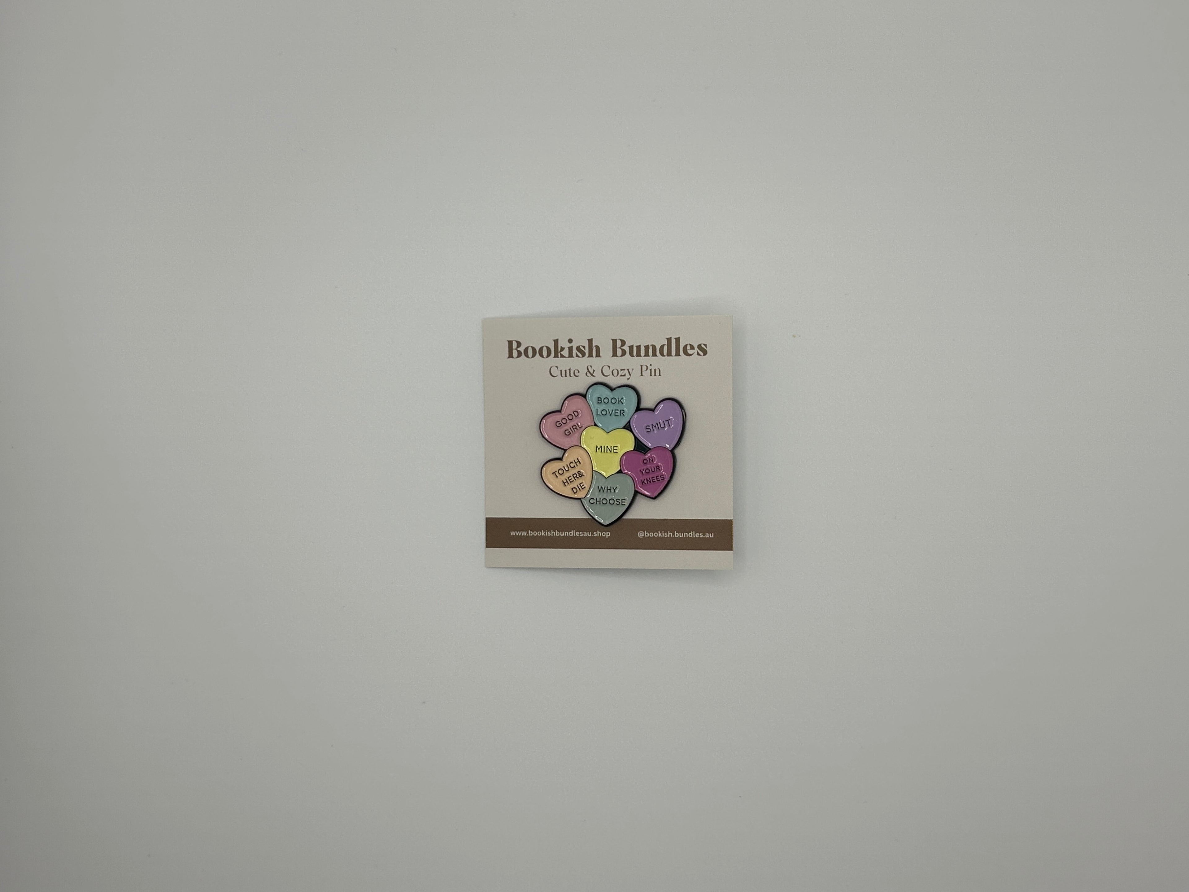 Heart Candy Trope Pin