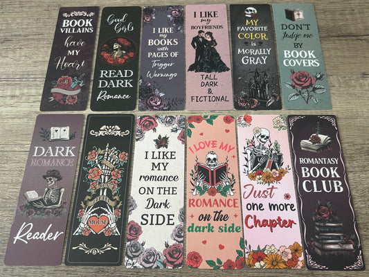 Bookmark Bundle - Spicy/Dark Romance